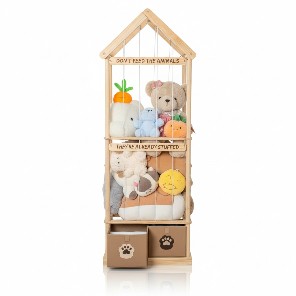 XL Stuffed Animal Storage Tower